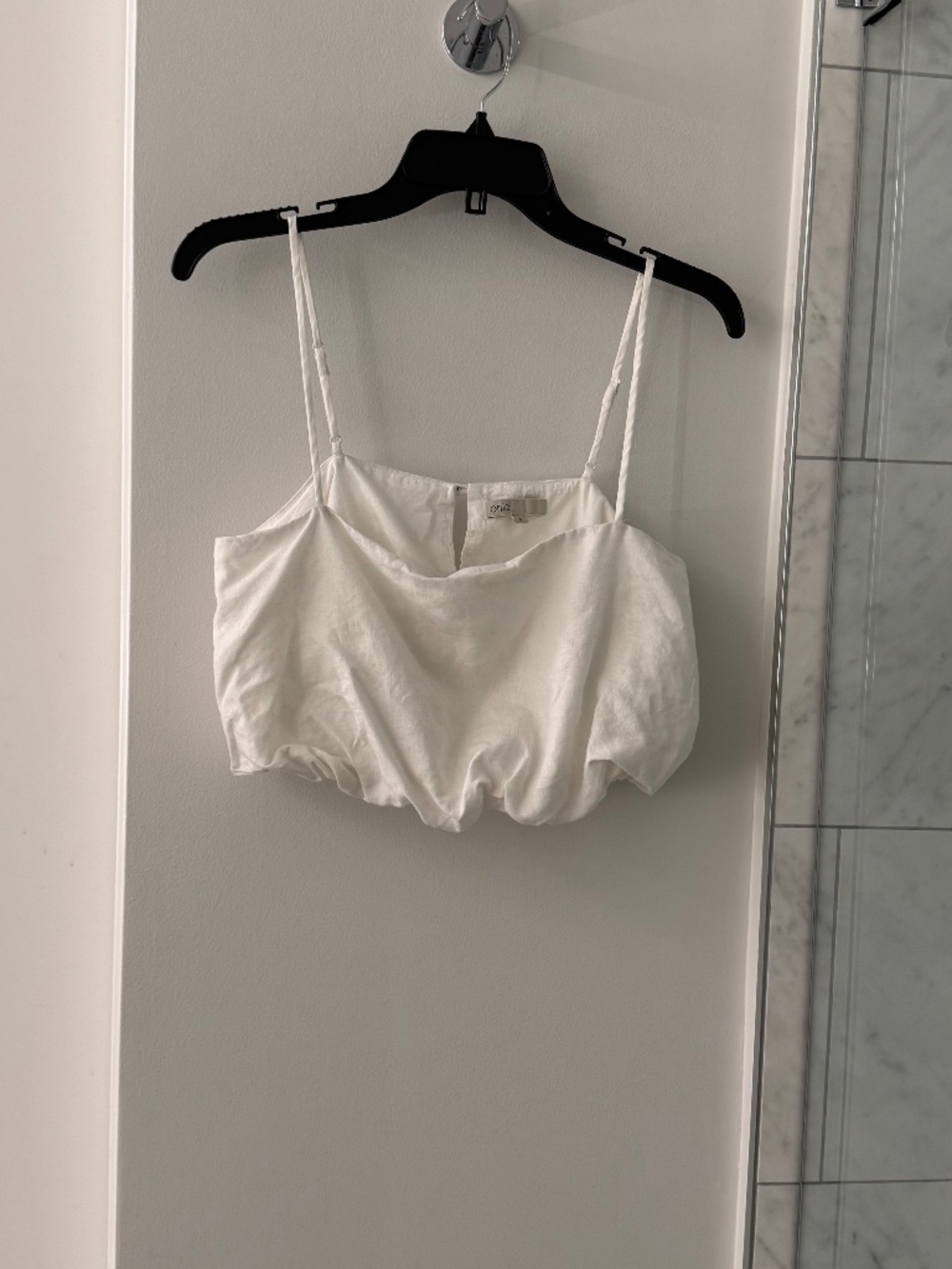 Onia white crop top sz 6